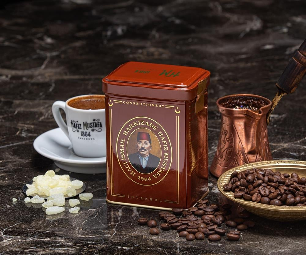 Türkischer Mokka mit Damla Sakız, Exklusive Mokka Premıummarke Hafız Mustafa (1864)